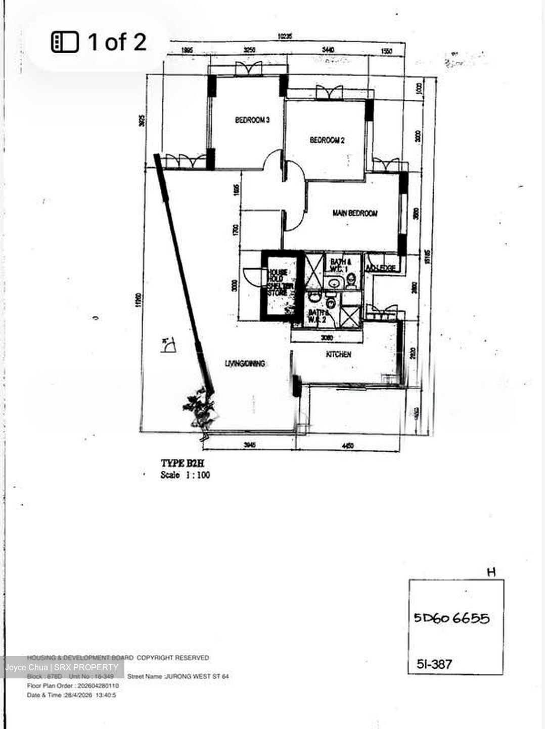 Blk 678D Edelweiss@jurong (Jurong West), HDB 5 Rooms #554462201